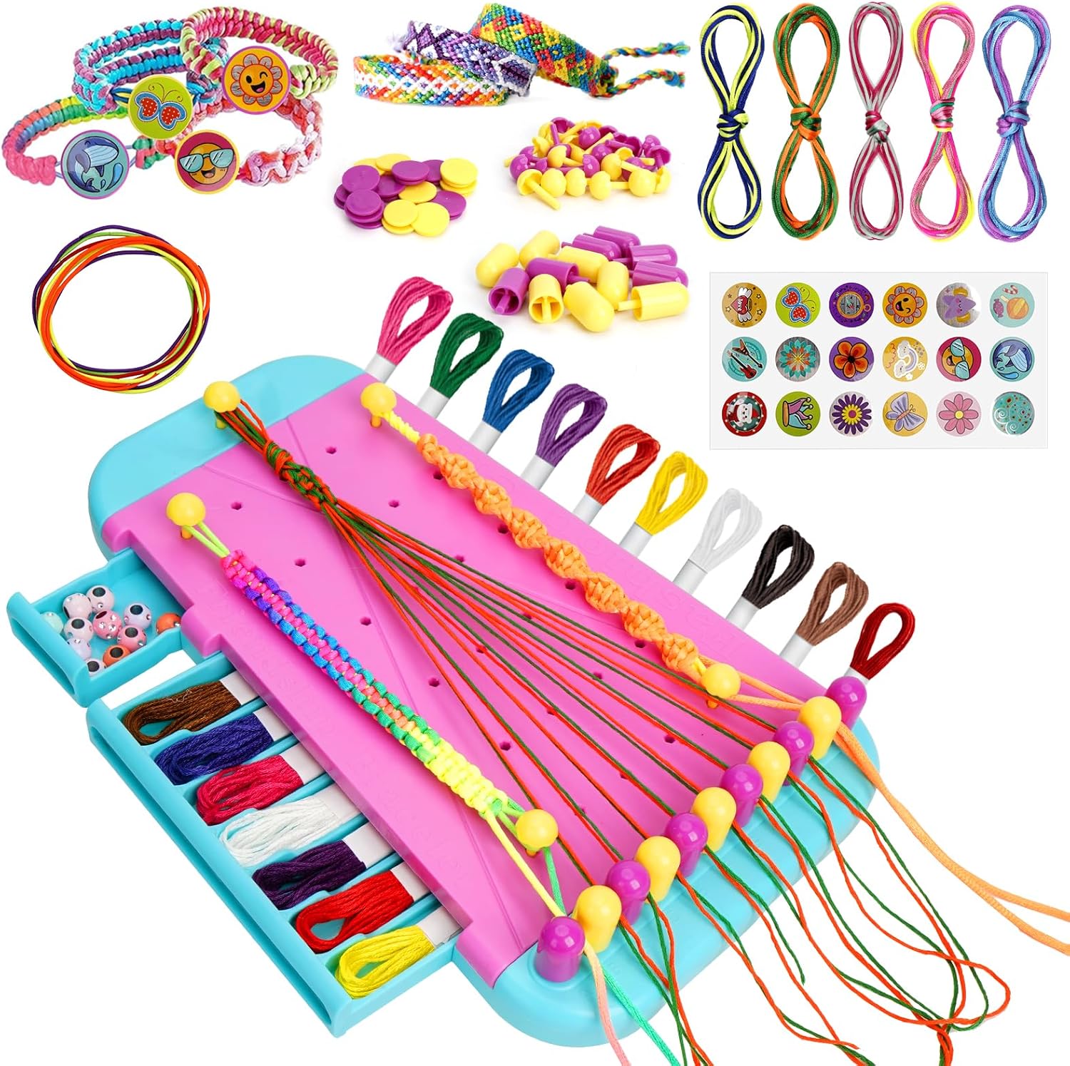 Kit de fabrication de bracelets d'amitié / brésilien