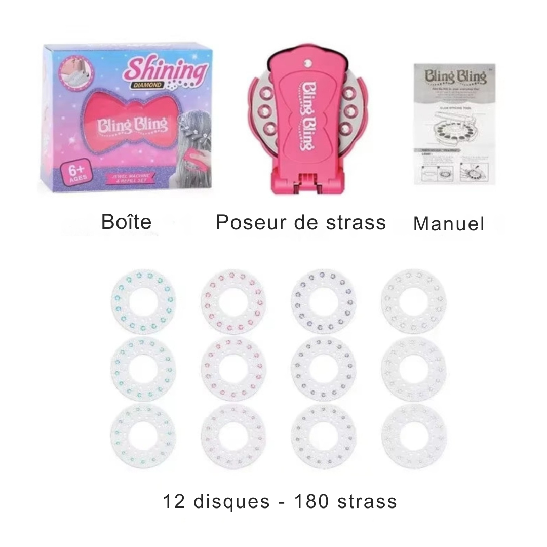 Poseur de strass magique ✨ et lot de strass