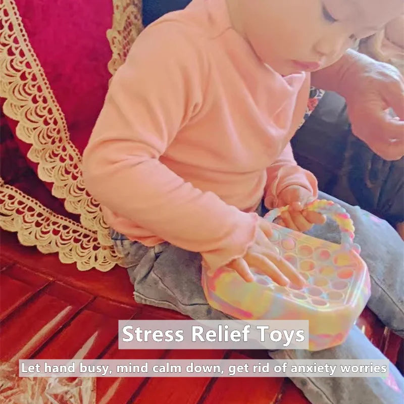 Sac Pop It en Silicone – Ludique & Antistress