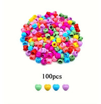 Pinces à cheveux colorées, épingles à cheveux tressées,100 pièces