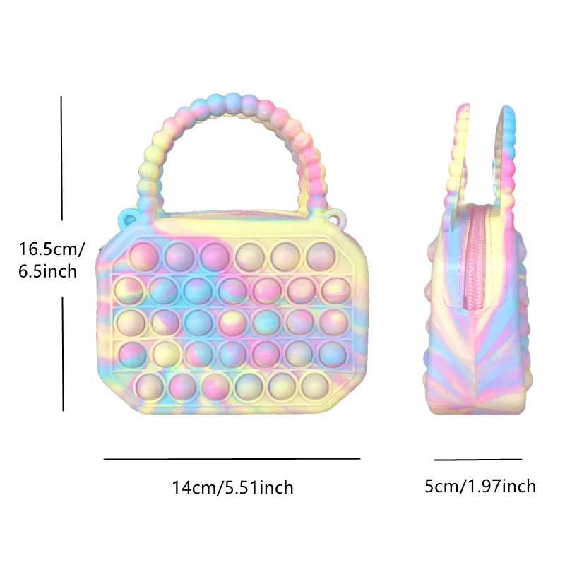 Sac Pop It en Silicone – Ludique & Antistress