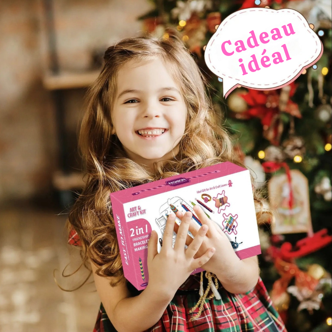 Kit de fabrication de bracelets d'amitié / brésilien