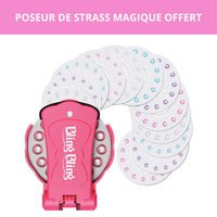 Kit de création de tresses magiques + Poseur de strass Offert + 180 strass Offerts