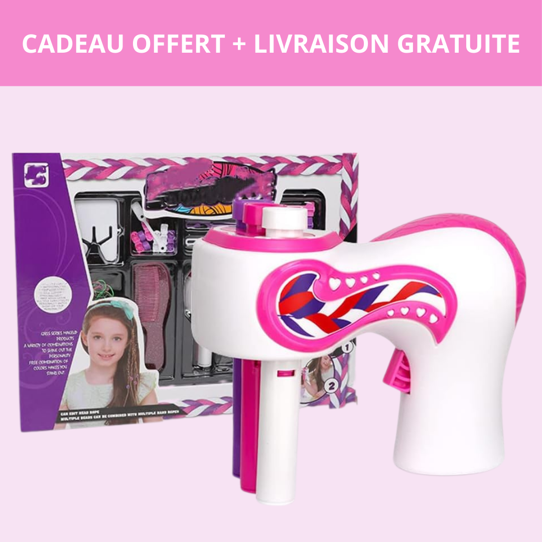 Kit de création de tresses magiques + Poseur de strass Offert + 180 strass Offerts