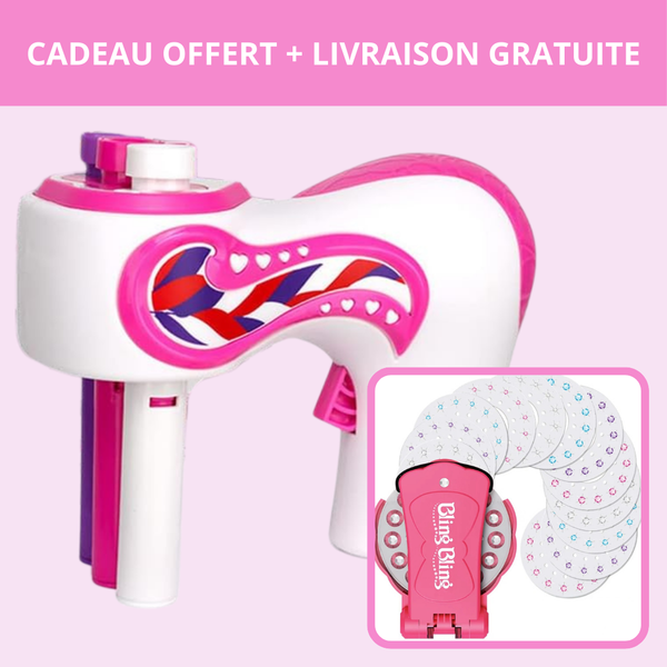Kit de création de tresses magiques + Poseur de strass Offert + 180 strass Offerts