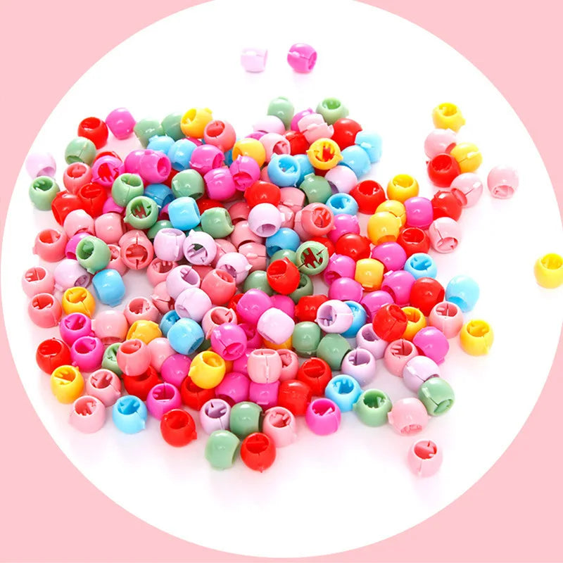 Pinces à cheveux colorées, épingles à cheveux tressées,100 pièces