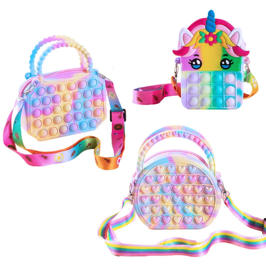 Sac Pop It en Silicone – Ludique & Antistress