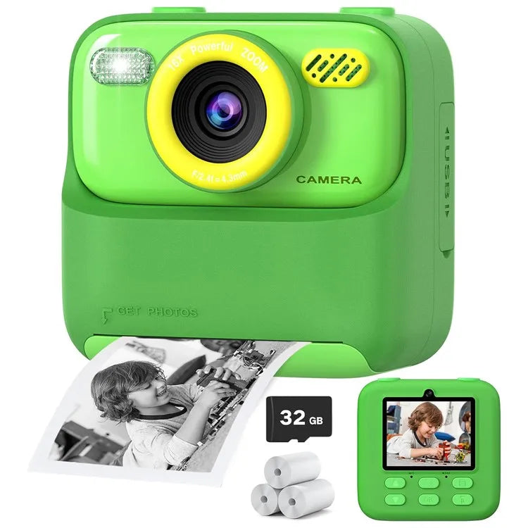 Appareil photo enfant à impression instantanée