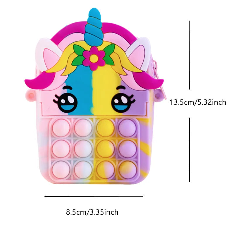 Sac Pop It en Silicone – Ludique & Antistress