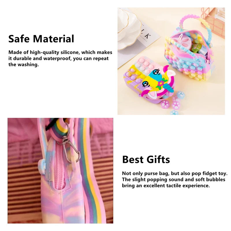 Sac Pop It en Silicone – Ludique & Antistress